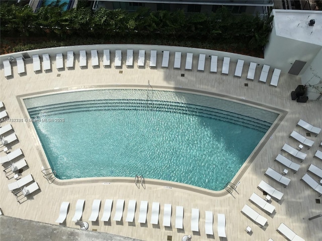 view of pool