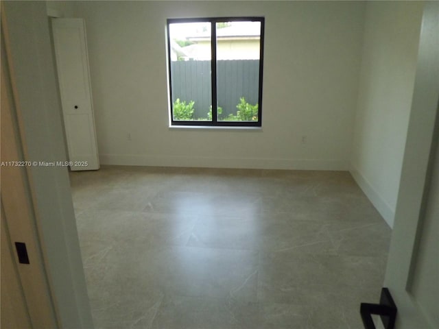 view of empty room