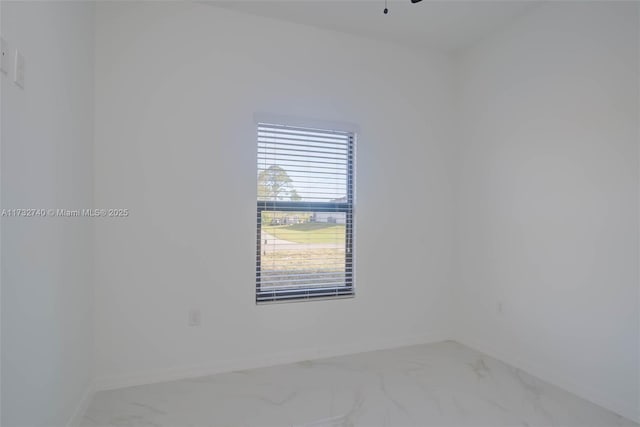 empty room featuring plenty of natural light