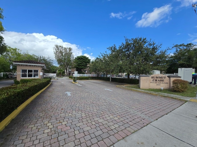 view of street