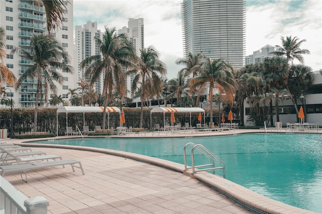 view of swimming pool