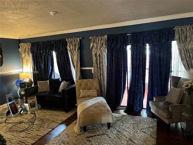 bedroom featuring dark hardwood / wood-style flooring