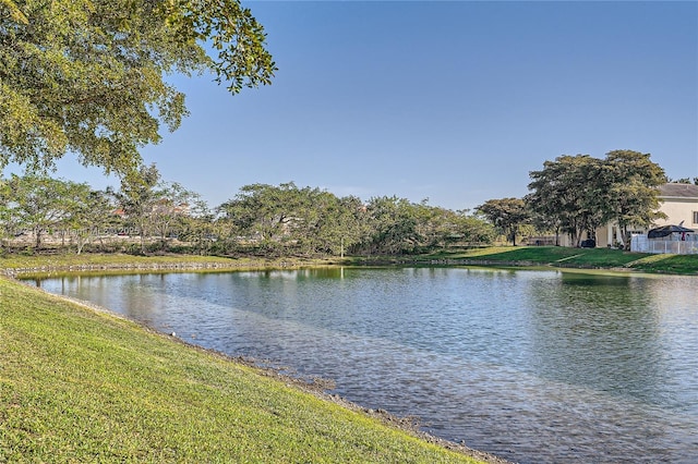 property view of water