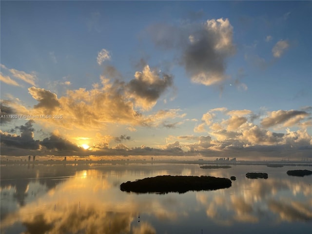 property view of water