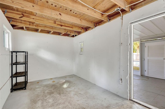 interior space featuring plenty of natural light