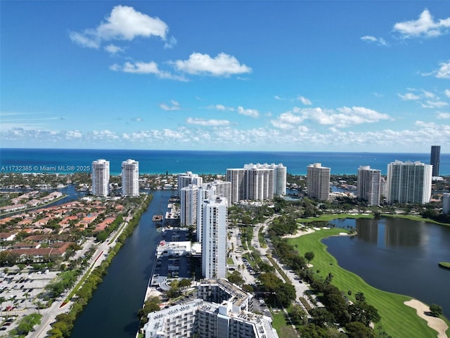 3675 N Country Club Dr Unit 1006, Aventura, FL 33180 - view of urban area with a nearby body of water and a golf course