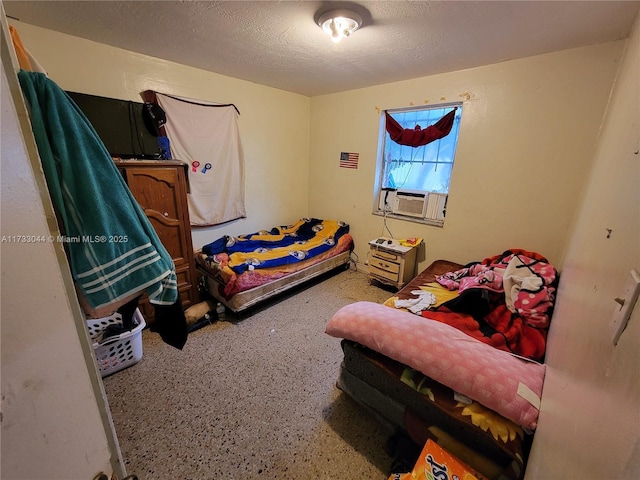 bedroom featuring cooling unit