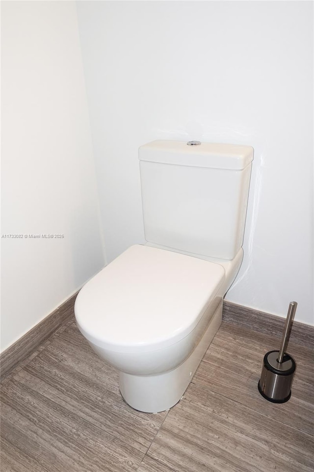 bathroom with toilet