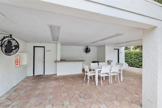 2160 SW 16th Ave Unit 212, Miami, FL 33145 - view of patio with outdoor dining space
