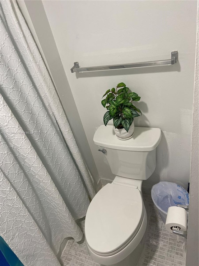 bathroom with toilet