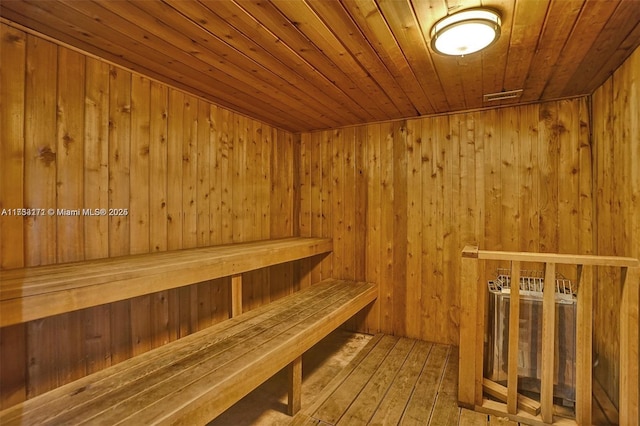 view of sauna / steam room