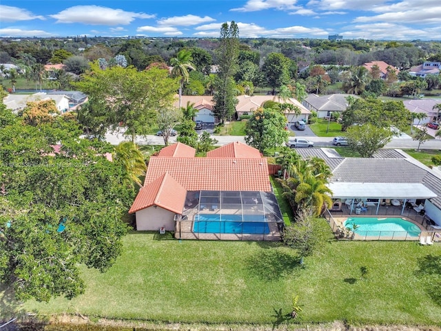 510 NW 105th Dr, Coral Springs, FL 33071 - bird's eye view featuring a residential view