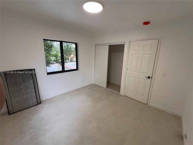 view of unfurnished bedroom