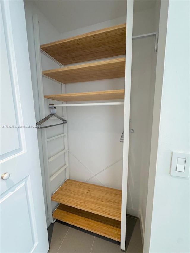 view of closet