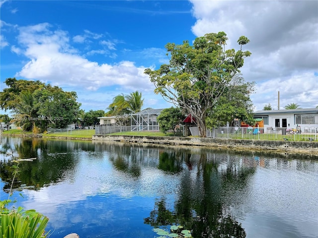 property view of water