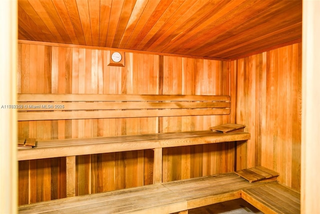 view of sauna / steam room