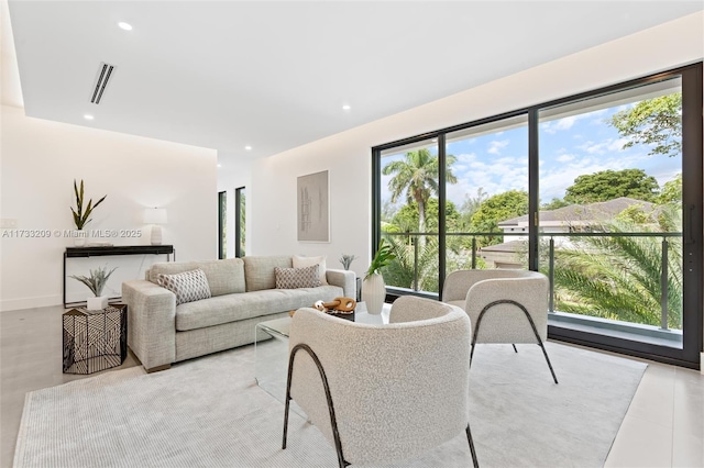 view of living room