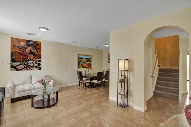 view of living room