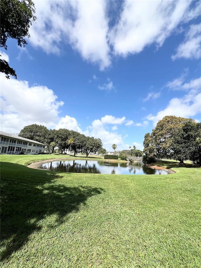 view of water feature