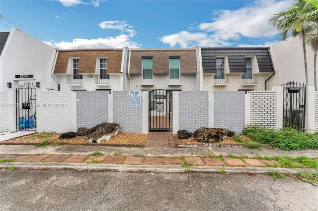 view of townhome / multi-family property