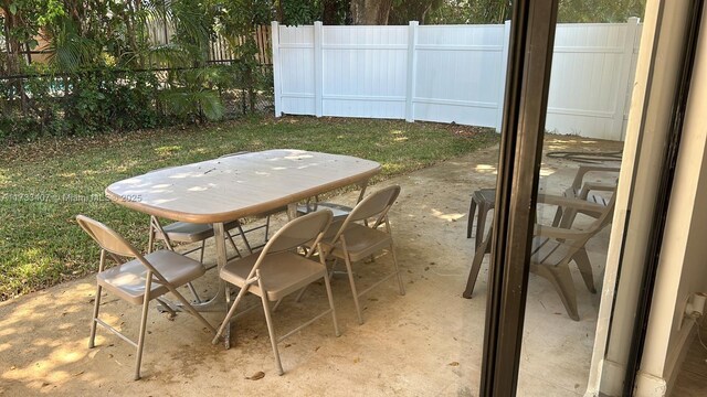 view of patio / terrace