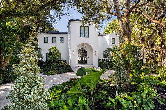 view of mediterranean / spanish house