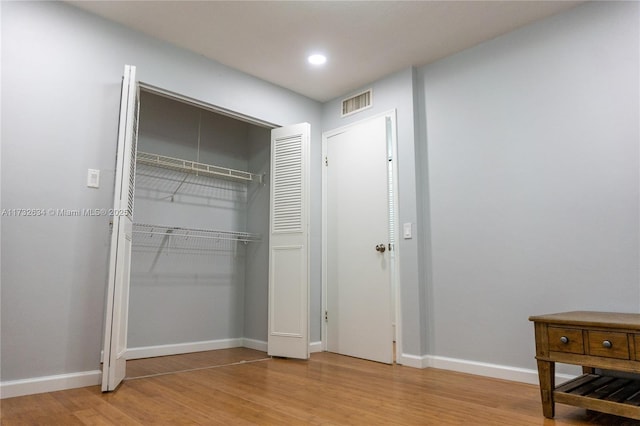 view of closet