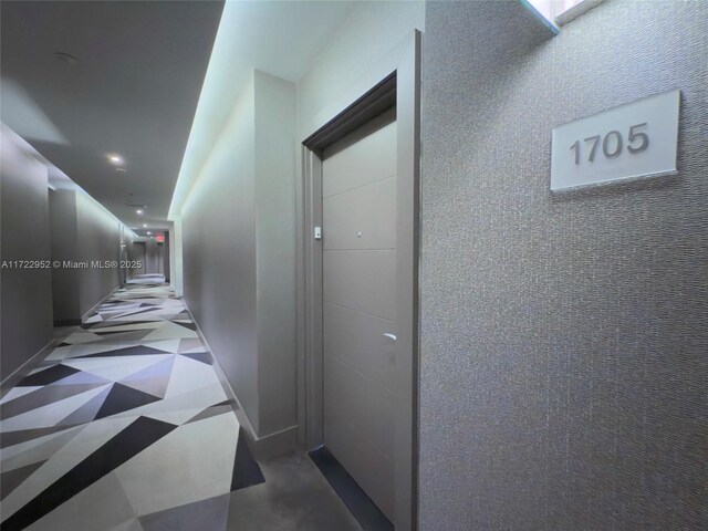 17111 Biscayne Blvd Unit 1705, North Miami Beach, FL 33160 - hall with recessed lighting