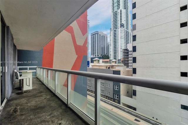 50 Biscayne Blvd Unit 601, Miami, FL 33132 - balcony with a city view