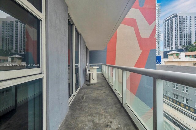 50 Biscayne Blvd Unit 601, Miami, FL 33132 - balcony with a city view