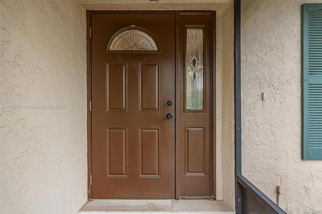 view of property entrance