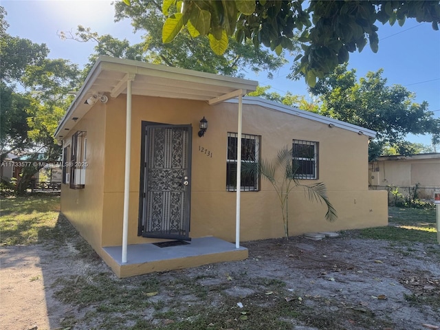 view of rear view of house