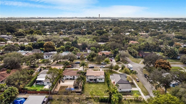 bird's eye view featuring a residential view