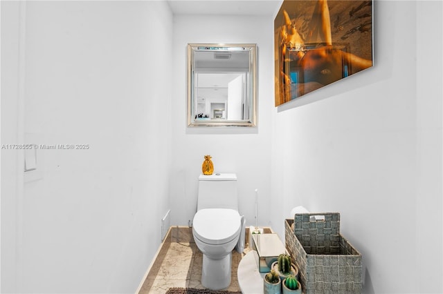 bathroom with toilet