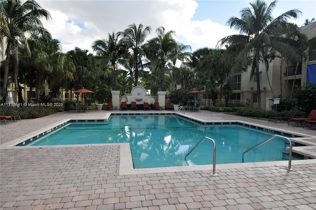 5740 Rock Island Rd Unit 274, Tamarac, FL 33319 - pool with a patio area