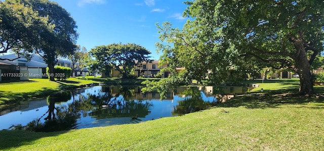 property view of water