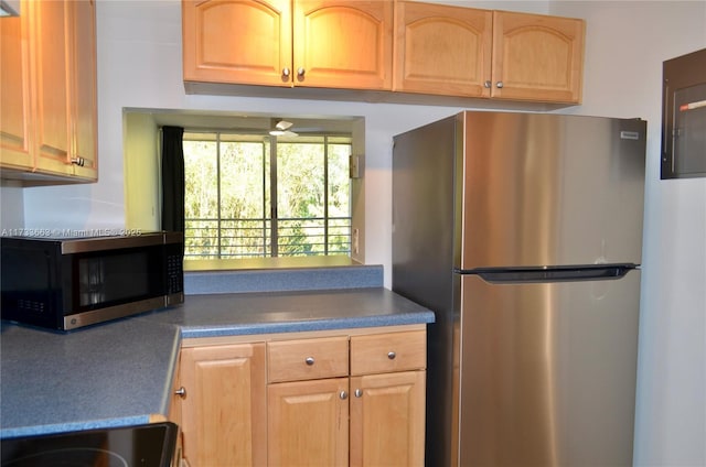 kitchen featuring appliances with stainless steel finishes