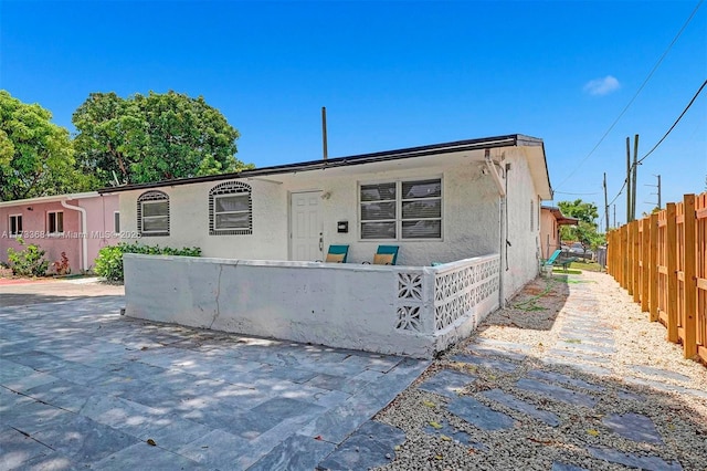 view of manufactured / mobile home