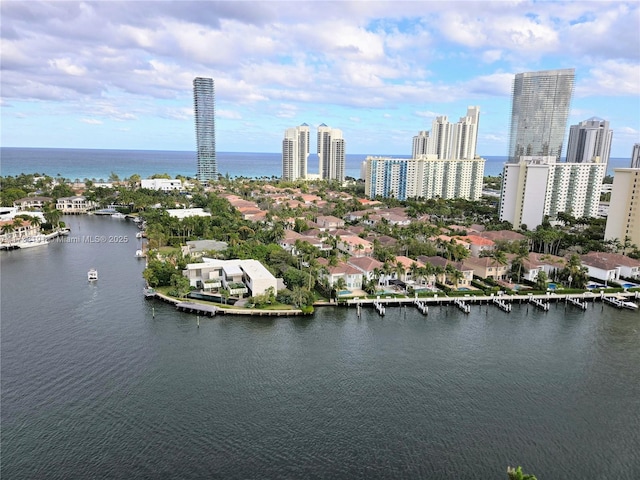 19667 Turnberry Way Unit 20B, Aventura, FL 33180 - aerial view of a nearby body of water