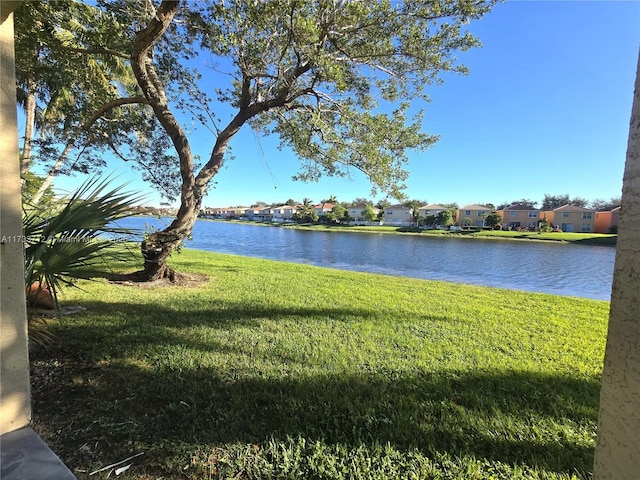 property view of water