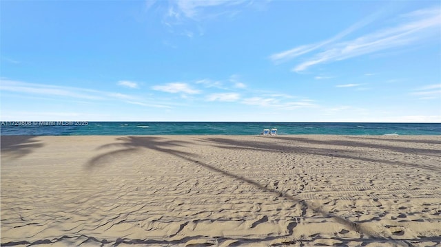 water view with a beach view