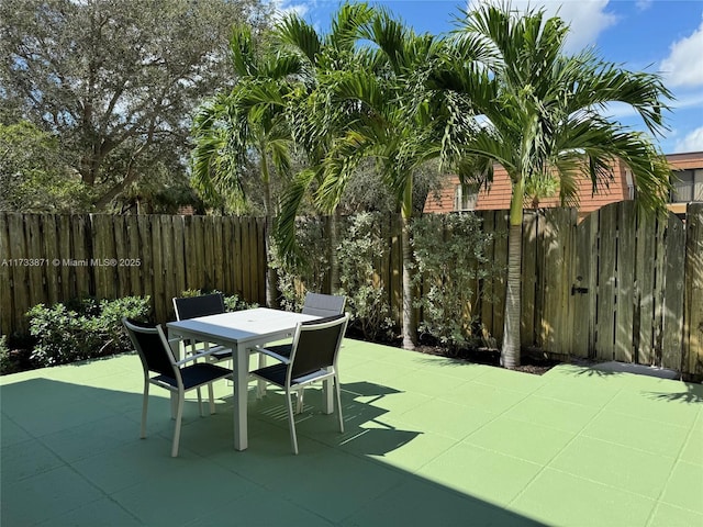 view of patio / terrace