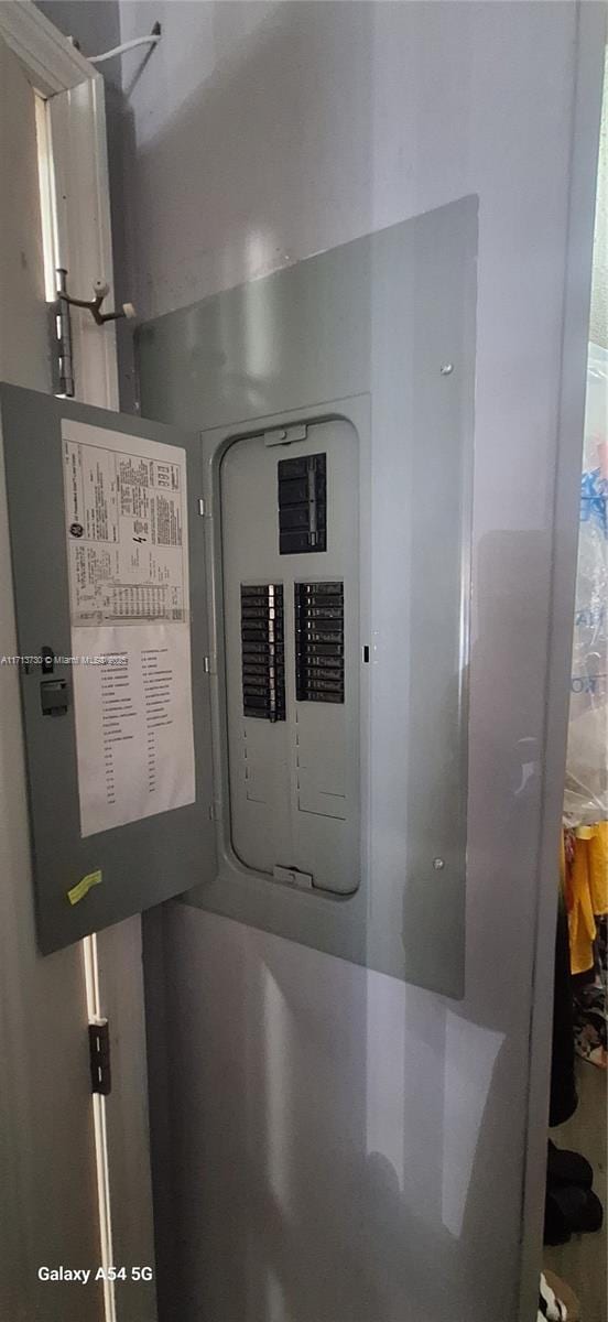 utilities with electric panel