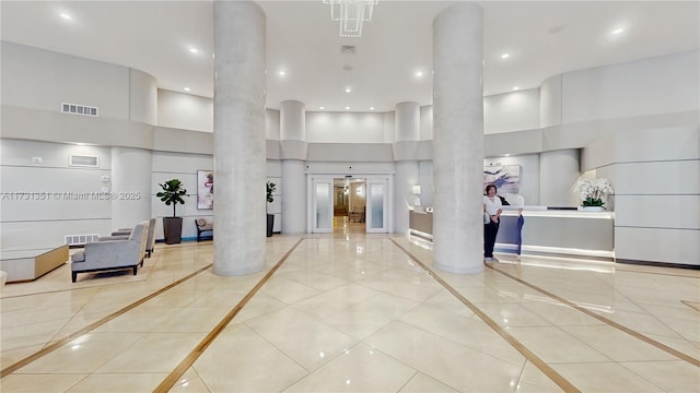 view of building lobby