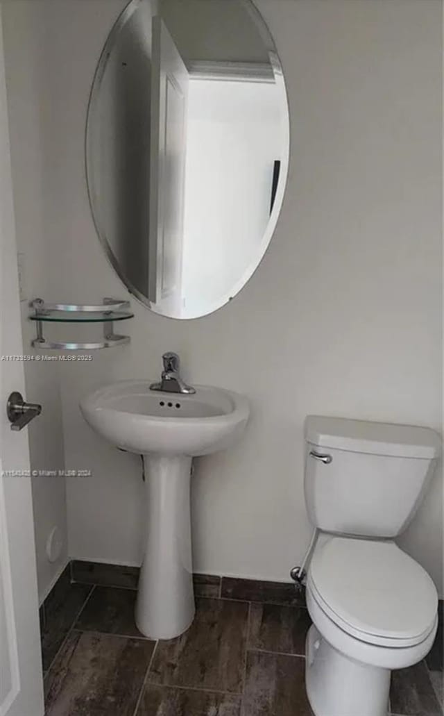 bathroom with toilet