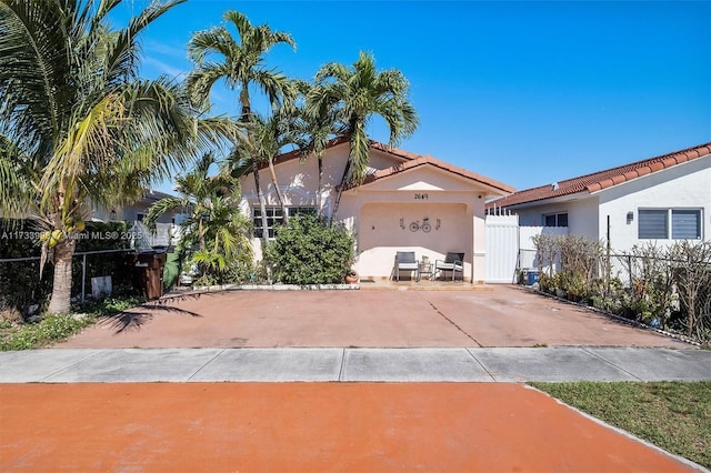 view of mediterranean / spanish house