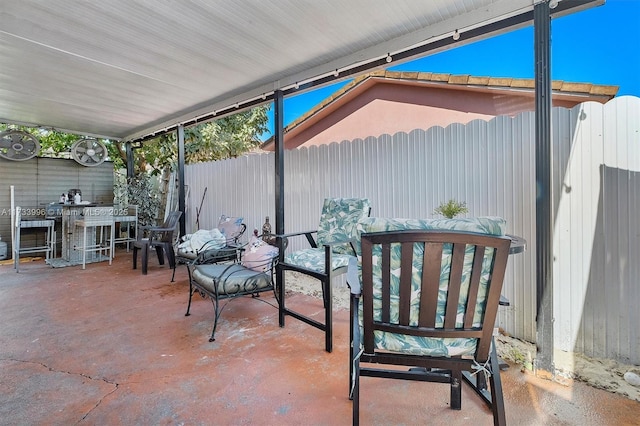 view of patio / terrace