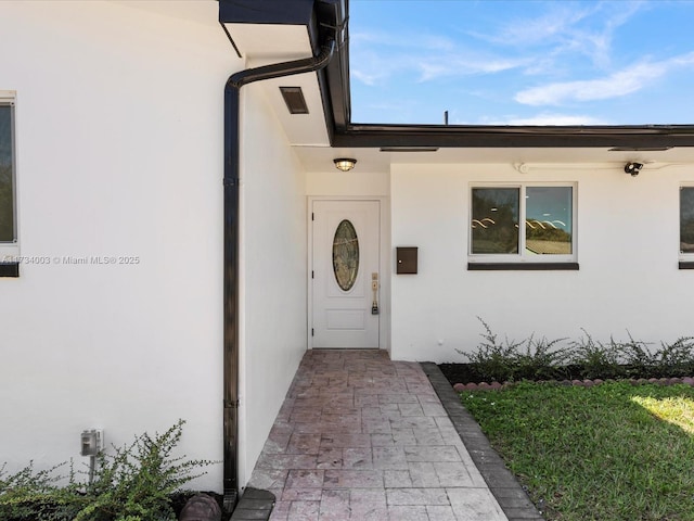 view of property entrance