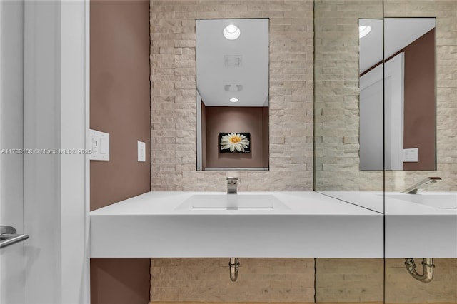 bathroom with sink