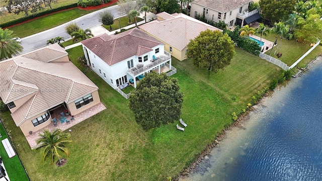 16079 SW 54th Ct, Miramar, FL 33027 - aerial view of property and surrounding area featuring a large body of water